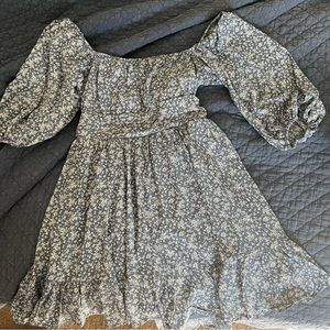 She + Sky floral blue dress